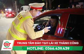 xử phạt tài xế, thu hồi giấy phép lái xe